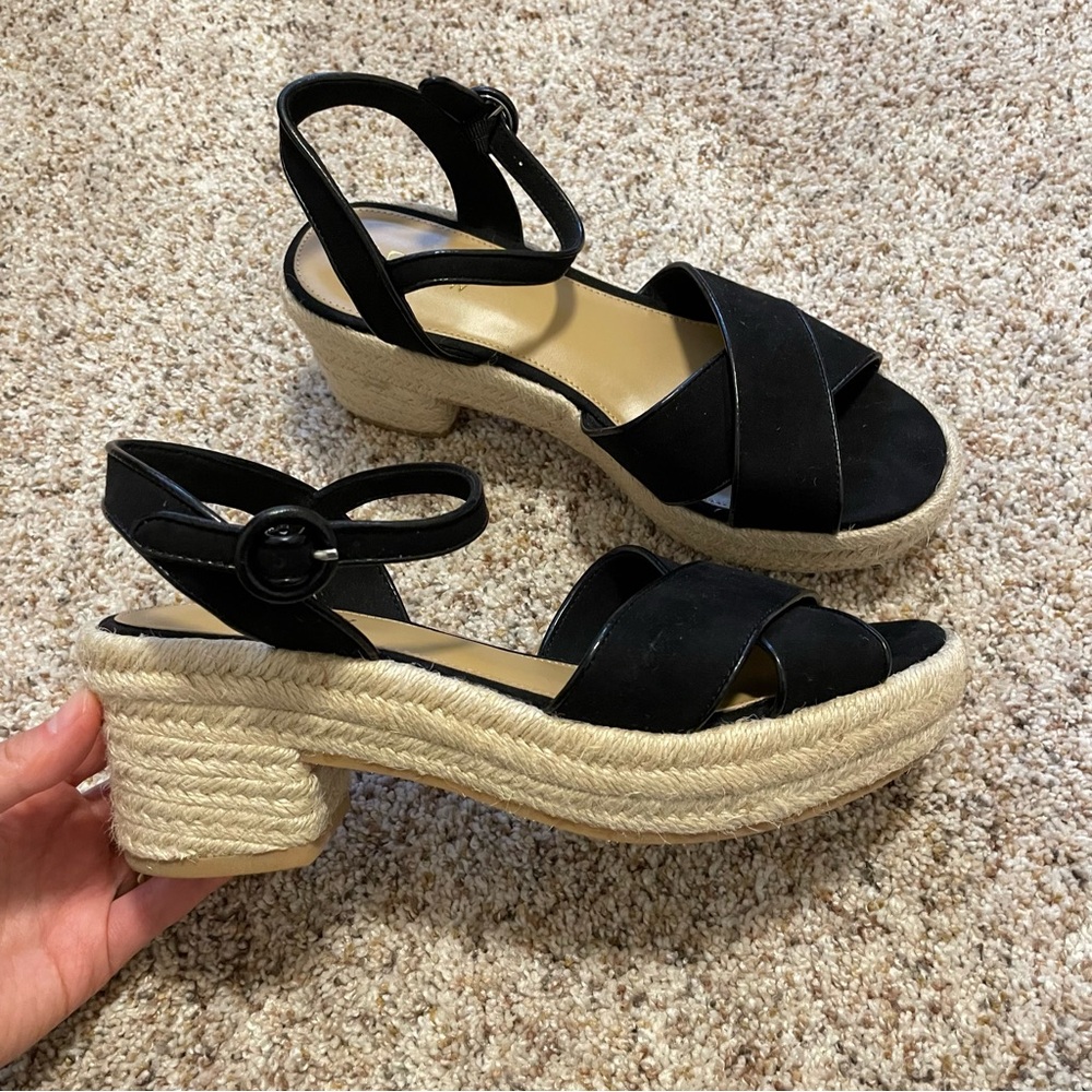 NWOT J. Crew Suede Espadrilles
